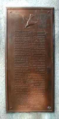 Zoom in Fodderty War Memorial - Within the right gateway.