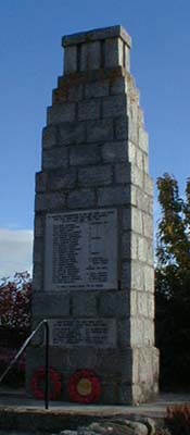 Zoom in Killearnan War Memorial