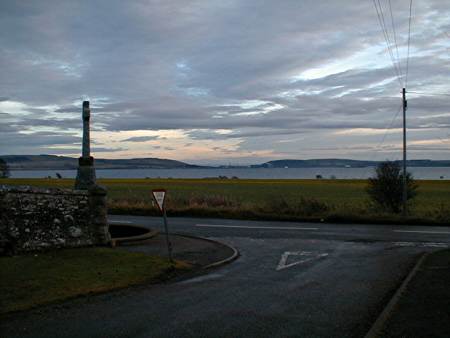 Zoom in Looking south towards Nigg and the Sutors.