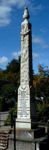 Zoom in Kinlochewe War Memorial