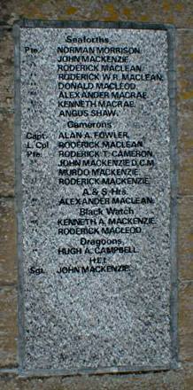Ullapool War Memorial