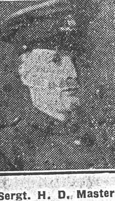 Masters H D, Sergt, Dingwall Masters H D, Sergt, Dingwall