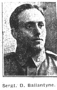 Ballantyne David, Sergeant,