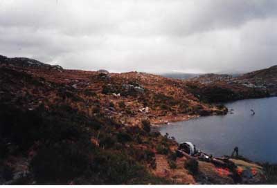 Zoom in Crash site of Liberator plane