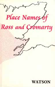 Zoom in Place Names of Ross and Cromarty, book cover