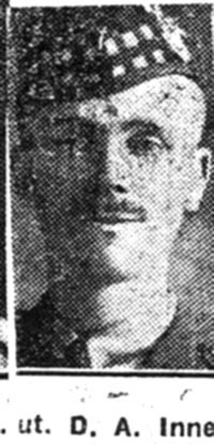 Second Lieutenant Donald A. Innes Second Lieutenant Donald A. Innes