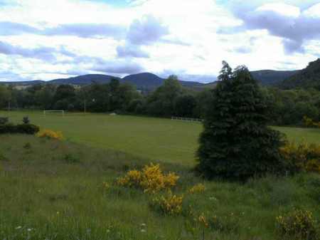 Zoom in Contin football pitch