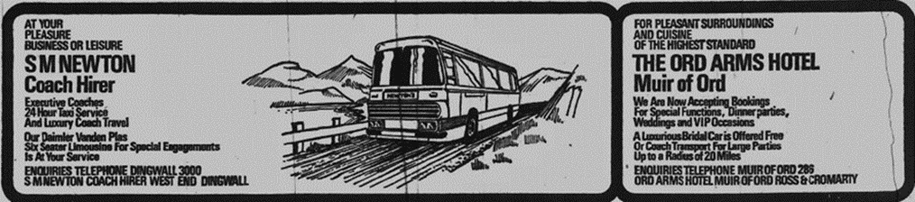 Zoom in Ord Arms Adver circa 1970