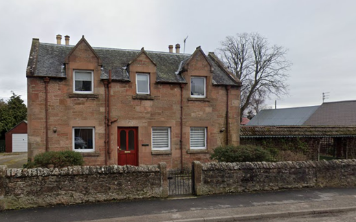 Zoom in Original Police Station in centre of village