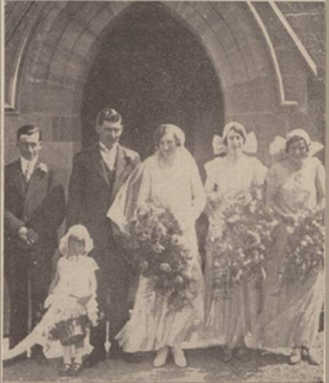 Zoom in Gammie wedding