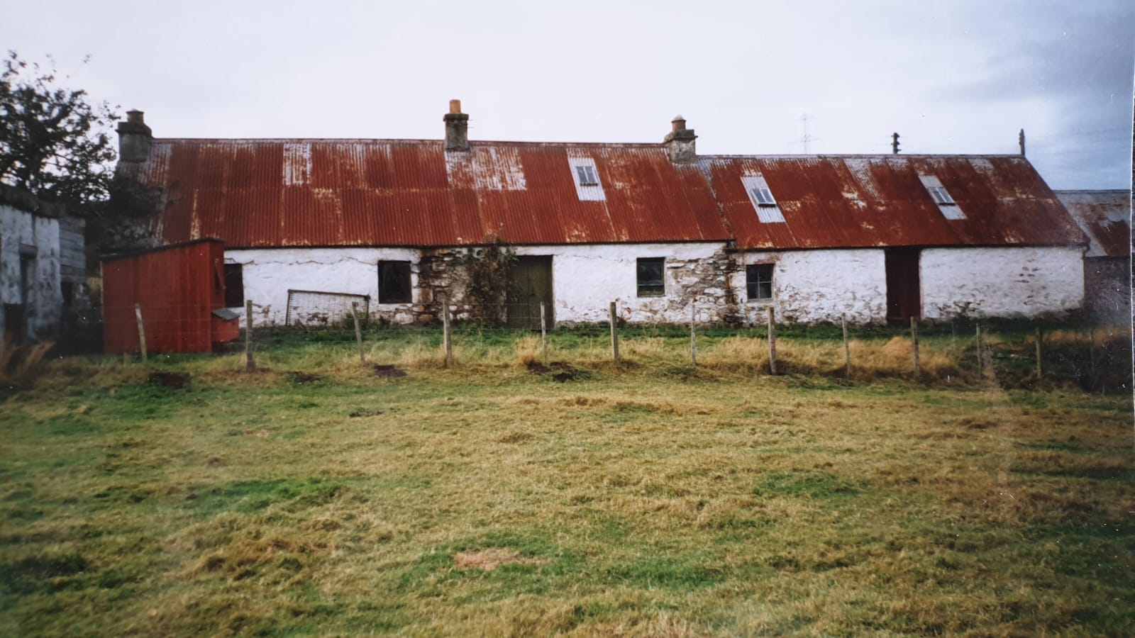 Zoom in Teandalloch house built for Solomon