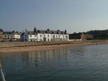 The Royal Hotel, Marine Terrace, as viewed from the harbour.