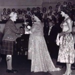 HM Queen Elizabeth, The Queen Mother presentation of the trophy