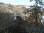 The narrow bridge over the River Averon on the B9176 road over Struie.