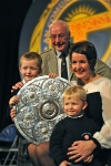 Back from Stornoway - a very delighted Menzies family.