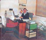 Working in the Glass Scribe office