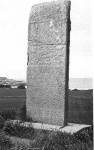 Shandwick Stone - prior to conservation