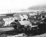 Balintore before the harbour was built.