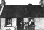 Hilton Post Office in its heyday with Mr James Fraser, Postmaster/Grocer.
