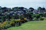 View of Fortrose taken from hill above the village.