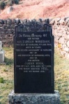 Rev. Duncan Morrison, Memorial Stone