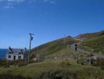Road from Melvaig to Rhu Reidh lighthouse.