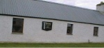 Inver Meeting House in 1998 with windows and a waterproof roof.