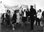 Protesters on the march
