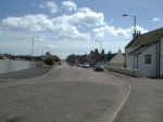 Entering Invergordon, looking east.
