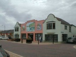 Mural on Albyn Housing Society building