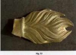 Fig 13 -part of a "flaming grenade" badge