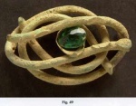 Fig 49 - twisted wire brooch