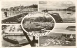Early postcard showing several views of the Avoch harbour area and one of Munlochy Bay.