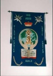 Millennium banner in Kilmuir Easter Church