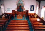 Interior of Logie Easter Church