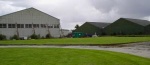 Wartime buildings surrounding the site of the Memorial [photos RCHS]