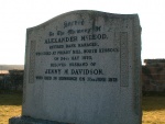 Gravestone of Alexander McLeod