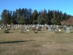 Tore burial ground, looking north.