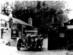 The entrance to Frank's garage, opposite the Tollhouse.