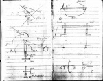 Frank Menzies' sketch for mobility chair.