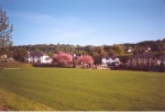 Football field.