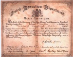 Merit Certificate