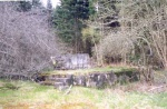 The remains of the water tower.