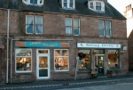 Two of the shops, Chique Boutique and Sitting Pretty, in the main street The two shops are no longer operating.