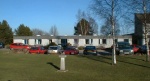 The former Urray House care home, now demolished but replaced by a new unit in its grounds on the A862 road to Beauly