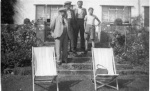 c.1940s. l-r: Duncan Macrae, Alex Macrae, Alex Mackay, Ali Munro.