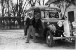 Cath's brother Billy was an ambulance driver in Tain, c.1940s,