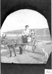 l-r: Dolina (Dolly), Helen and Jessie Macleod with Mrs Maxwell c1905.