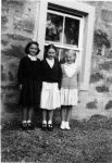 Iris Ross, Evanda Hamilton, Joan Calder, Bayfield Street, c.1953.