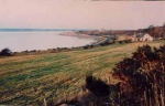 View from raised beach looking north.